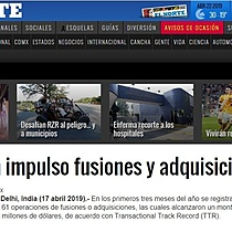 Pierden impulso fusiones y adquisiciones